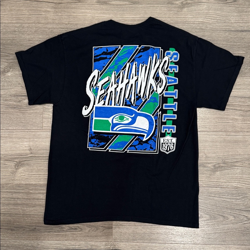 Junk Food Clothing Seattle Seahawks Tee Men’s Size Medium